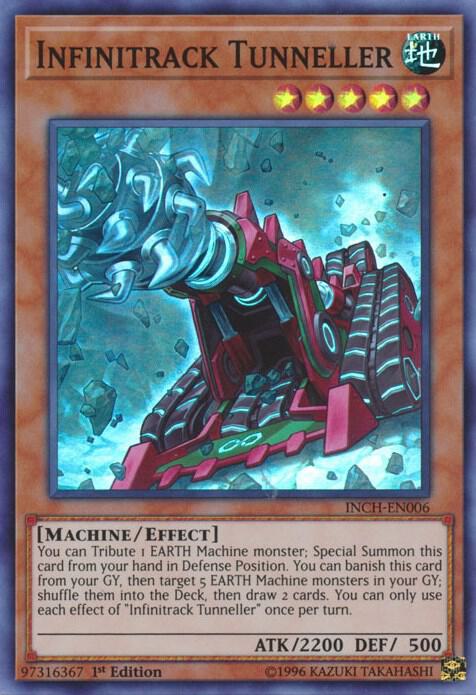 Infinitrack Tunneller INCH-EN006 card from The Infinity Chasers