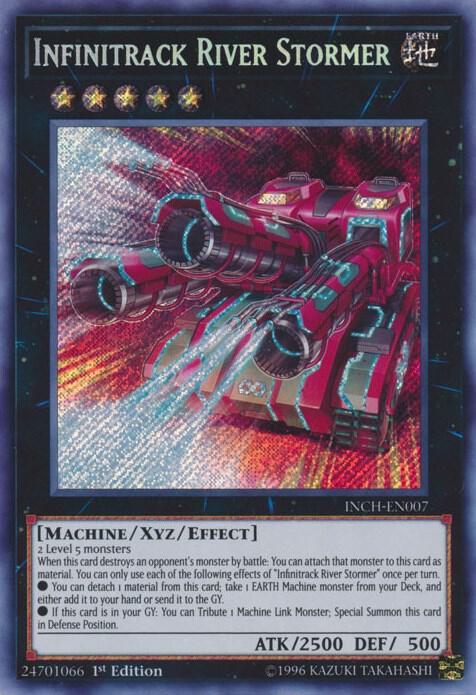 Infinitrack River Stormer INCH-EN007 card from The Infinity Chasers