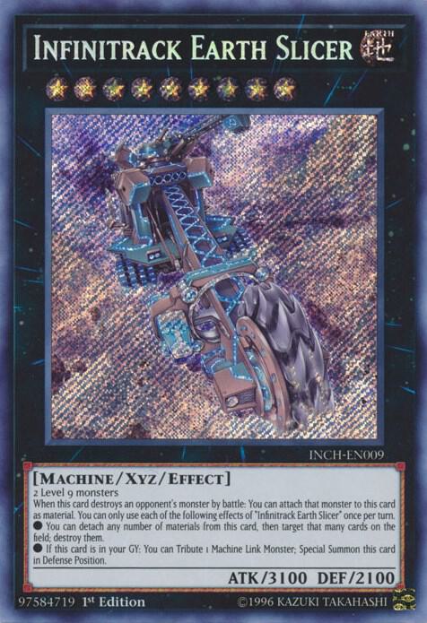 Infinitrack Earth Slicer INCH-EN009 card from The Infinity Chasers