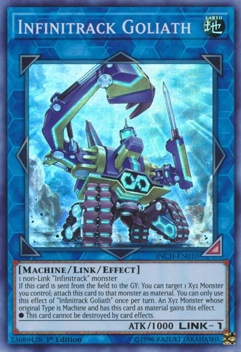 Infinitrack Goliath INCH-EN010 card from The Infinity Chasers