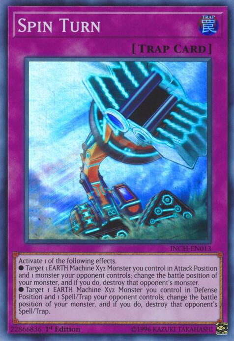 Spin Turn INCH-EN013 card from The Infinity Chasers