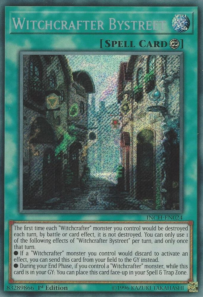 Witchcrafter Bystreet INCH-EN024 card from The Infinity Chasers