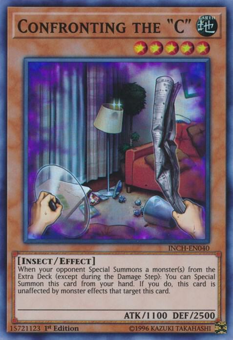 Confronting the "C" INCH-EN040 card from The Infinity Chasers
