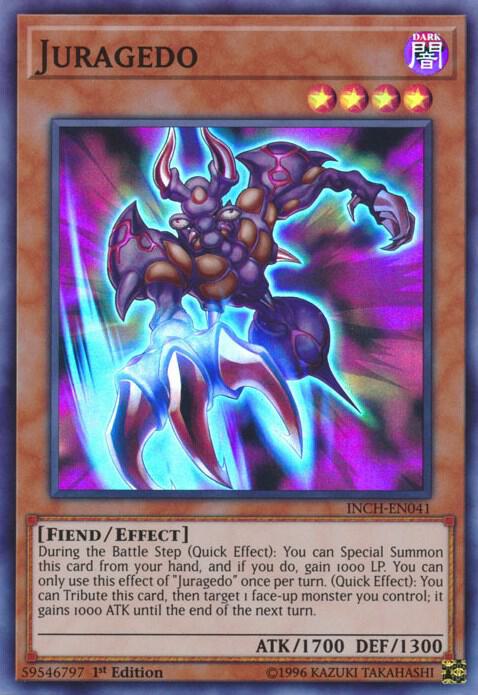 Juragedo INCH-EN041 card from The Infinity Chasers