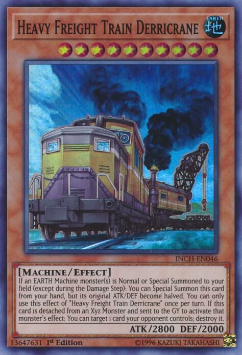 Heavy Freight Train Derricrane INCH-EN046 card from The Infinity Chasers