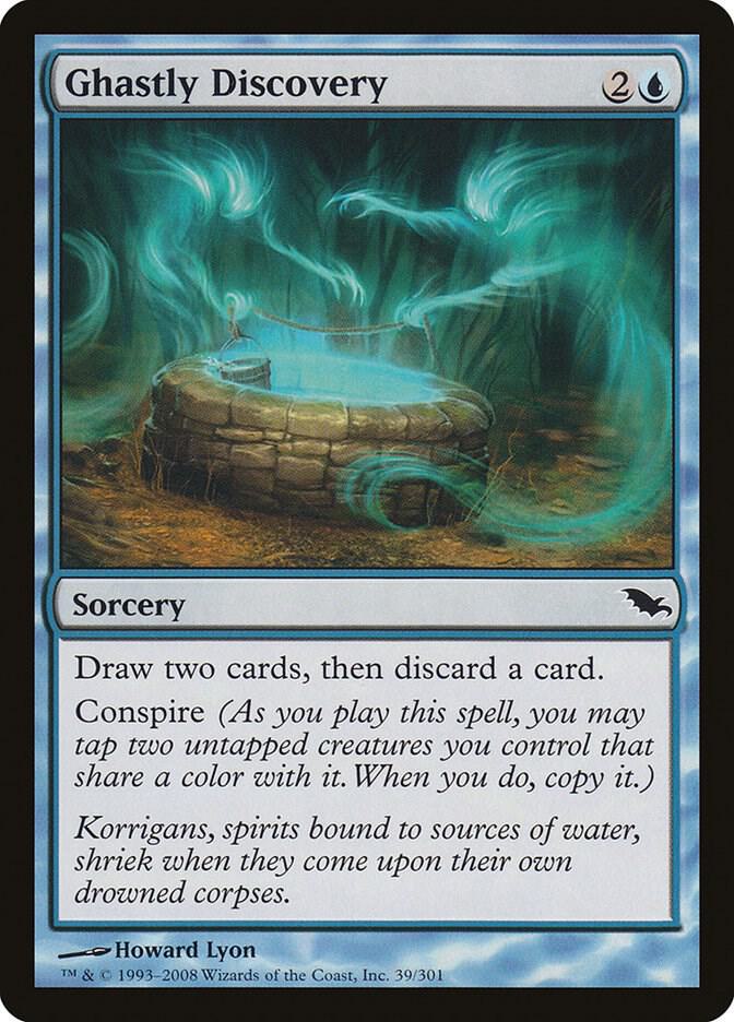 Ghastly Discovery 39 card from Shadowmoor