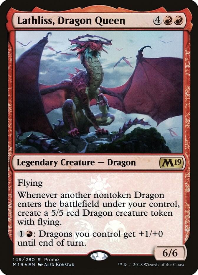 Lathliss, Dragon Queen 149 card from Media Promos