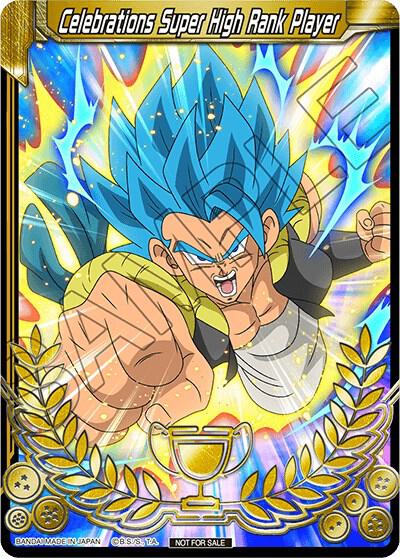 Celebrations Super High Rank Player (Celebrations 2019 - Merit Card - Top 16) card from Tournament Promotion Cards
