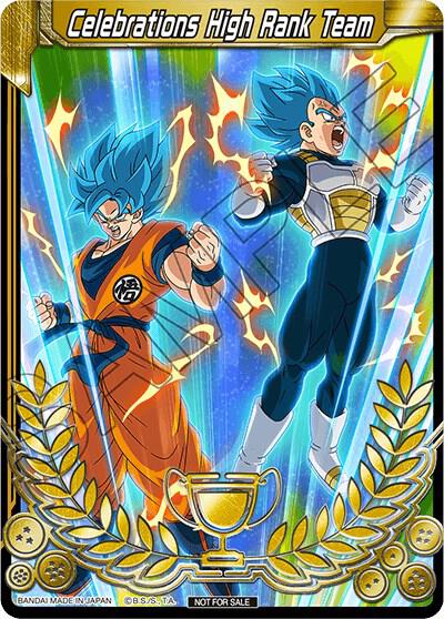 Celebrations High Rank Team (Celebrations 2019 - Merit Card - Top 50) card from Tournament Promotion Cards