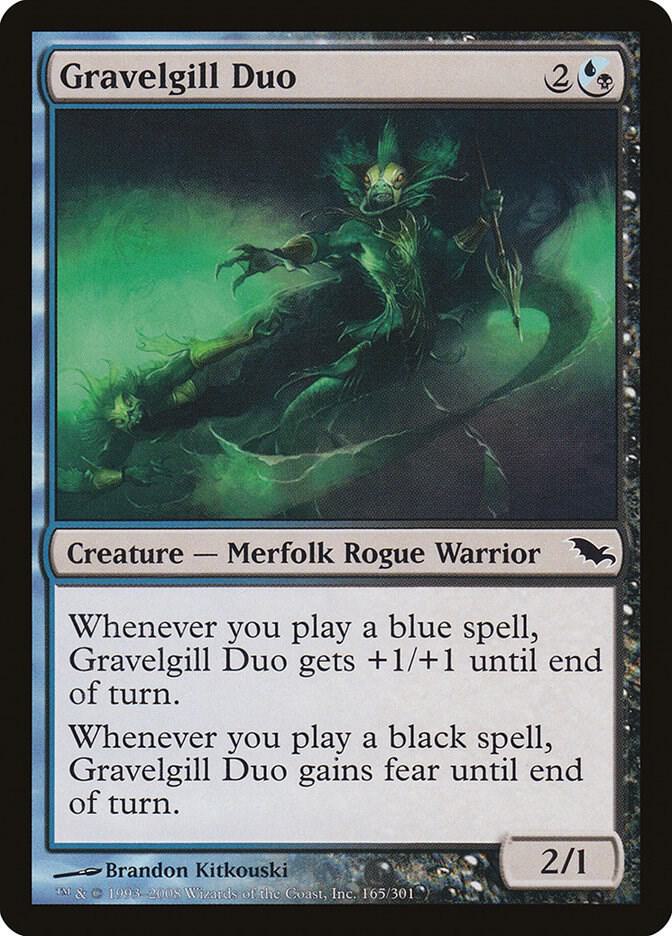 Gravelgill Duo 165 card from Shadowmoor