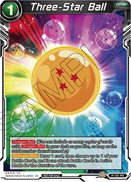Three-Star Ball P-101 card from Promotion Cards