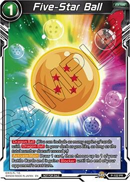Five-Star Ball P-102 card from Promotion Cards