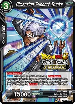 Dimension Support Trunks BT4-102 card from Judge Promotion Cards