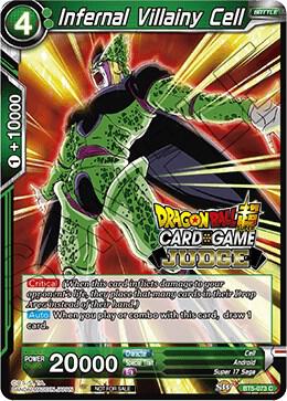 Infernal Villainy Cell BT5-073 card from Judge Promotion Cards