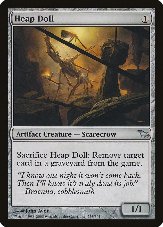 Heap Doll 253 card from Shadowmoor
