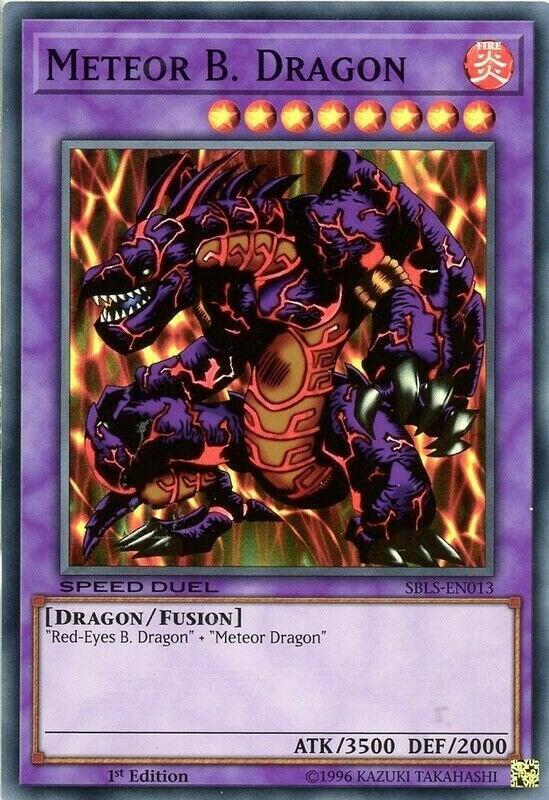 Meteor B. Dragon SBLS-EN013 card from Speed Duel: Arena of Lost Souls