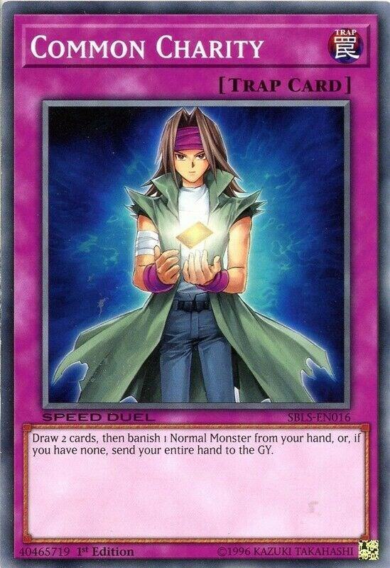 Common Charity SBLS-EN016 card from Speed Duel: Arena of Lost Souls