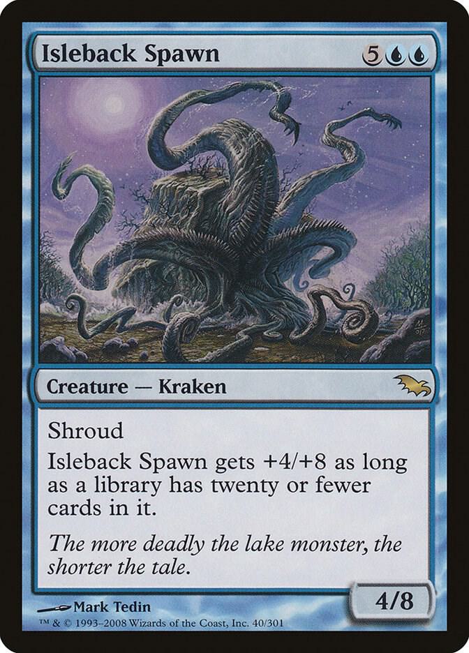 Isleback Spawn 40 card from Shadowmoor