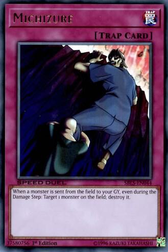 Michizure SBLS-EN044 card from Speed Duel: Arena of Lost Souls