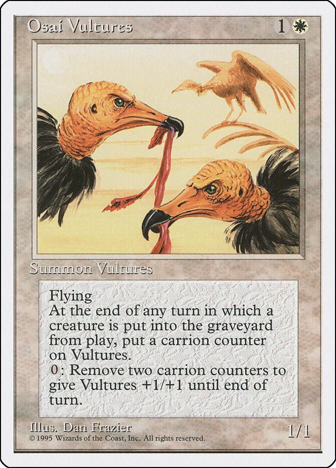 Osai Vultures card from Fourth Edition