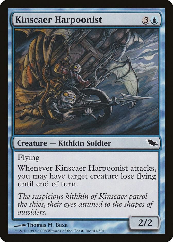Kinscaer Harpoonist 41 card from Shadowmoor