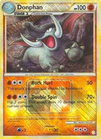Donphan - 40/123 (League Promo) 040/123 card from League & Championship Cards