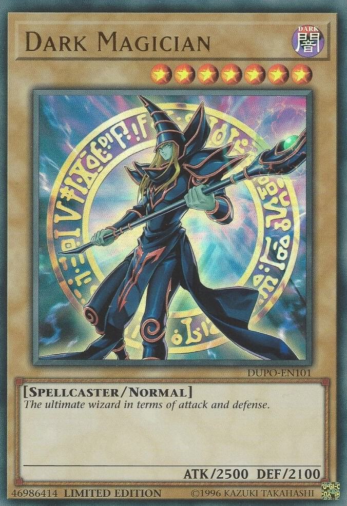 Dark Magician DUPO-EN101 card from Duel Power