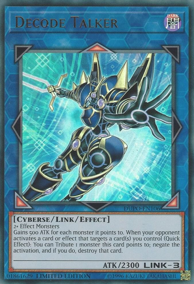 Decode Talker DUPO-EN106 card from Duel Power