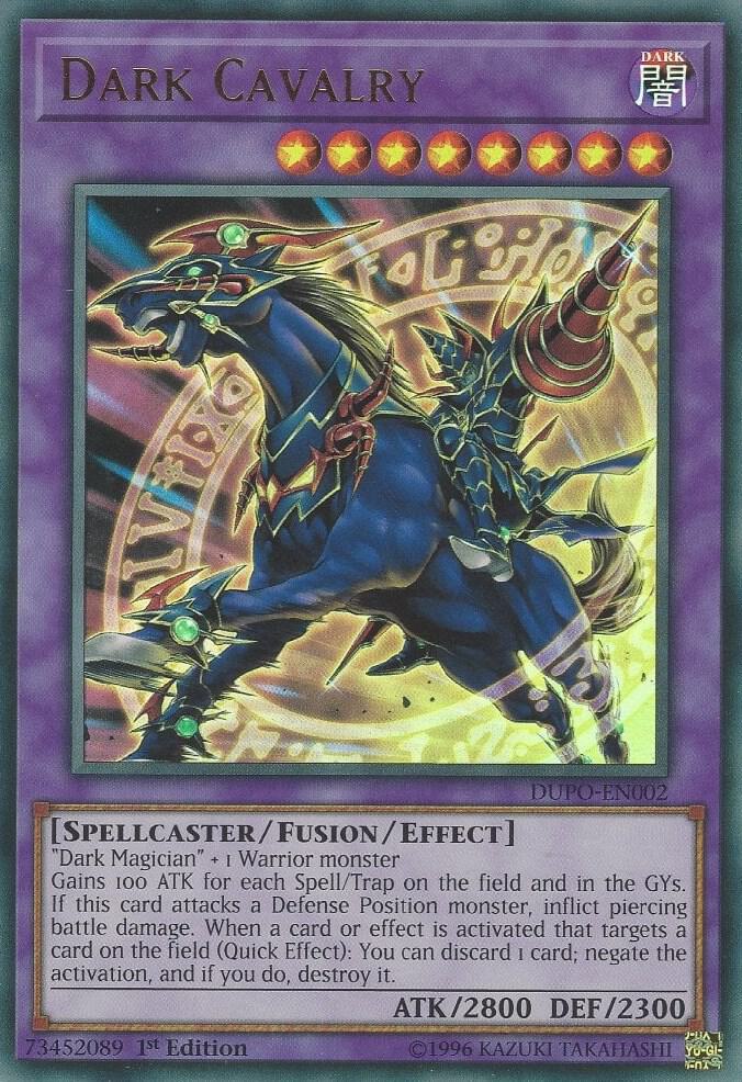 Dark Cavalry DUPO-EN002 card from Duel Power