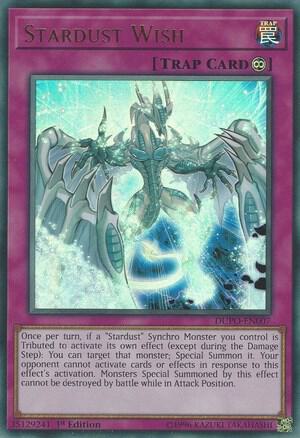 Stardust Wish DUPO-EN007 card from Duel Power