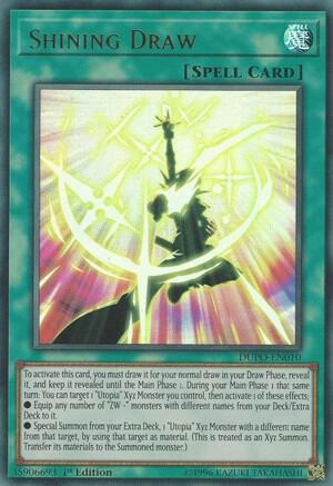 Shining Draw DUPO-EN010 card from Duel Power
