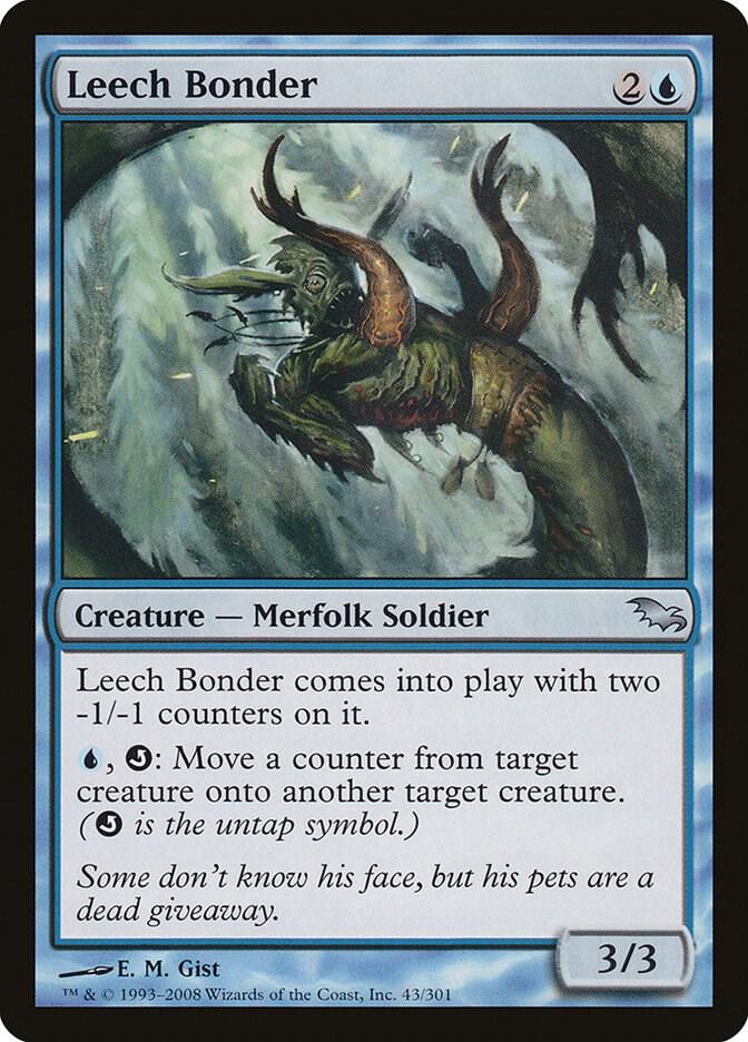 Leech Bonder 43 card from Shadowmoor