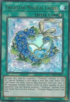 Trickstar Magical Laurel DUPO-EN022 card from Duel Power