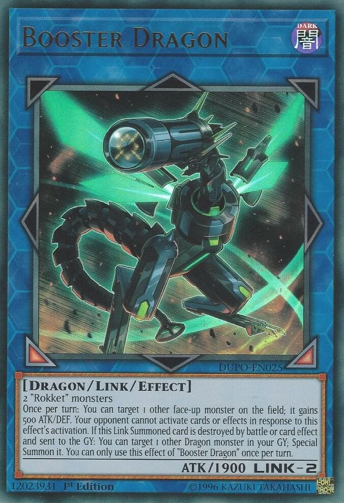 Booster Dragon DUPO-EN025 card from Duel Power