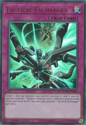 Tactical Exchanger DUPO-EN026 card from Duel Power