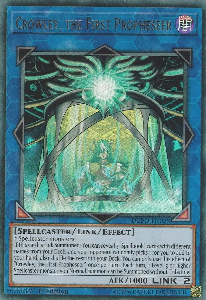 Crowley, the First Propheseer DUPO-EN028 card from Duel Power