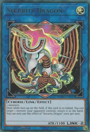 Security Dragon DUPO-EN037 card from Duel Power