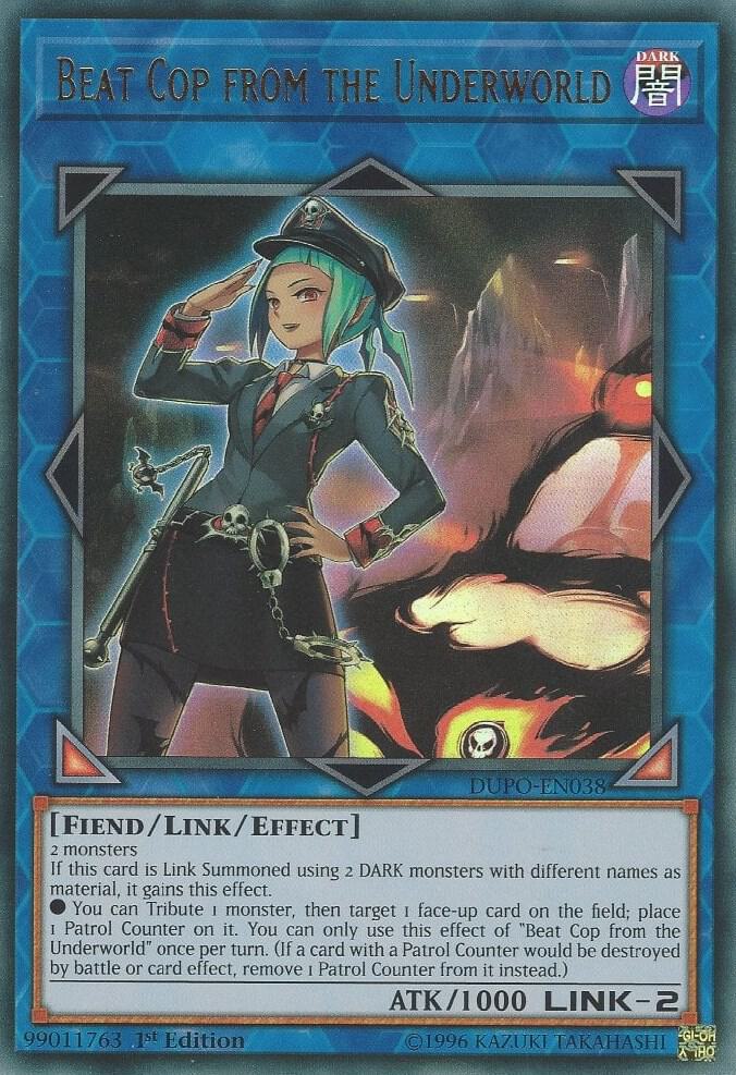 Beat Cop from the Underworld DUPO-EN038 card from Duel Power