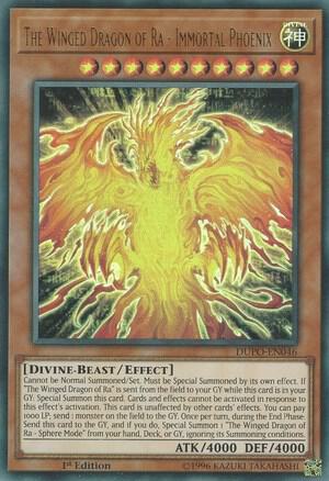 The Winged Dragon of Ra - Immortal Phoenix DUPO-EN046 card from Duel Power