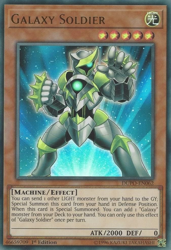 Galaxy Soldier DUPO-EN062 card from Duel Power
