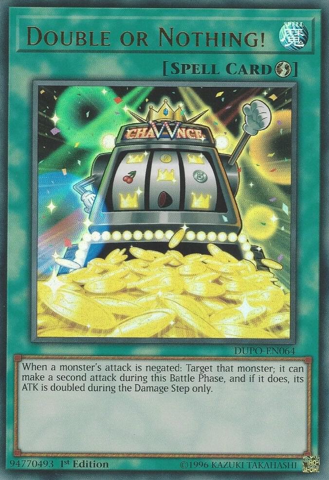 Double or Nothing! DUPO-EN064 card from Duel Power