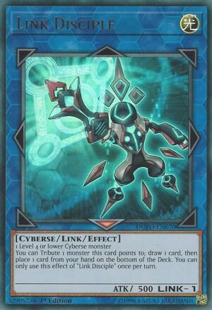 Link Disciple DUPO-EN070 card from Duel Power