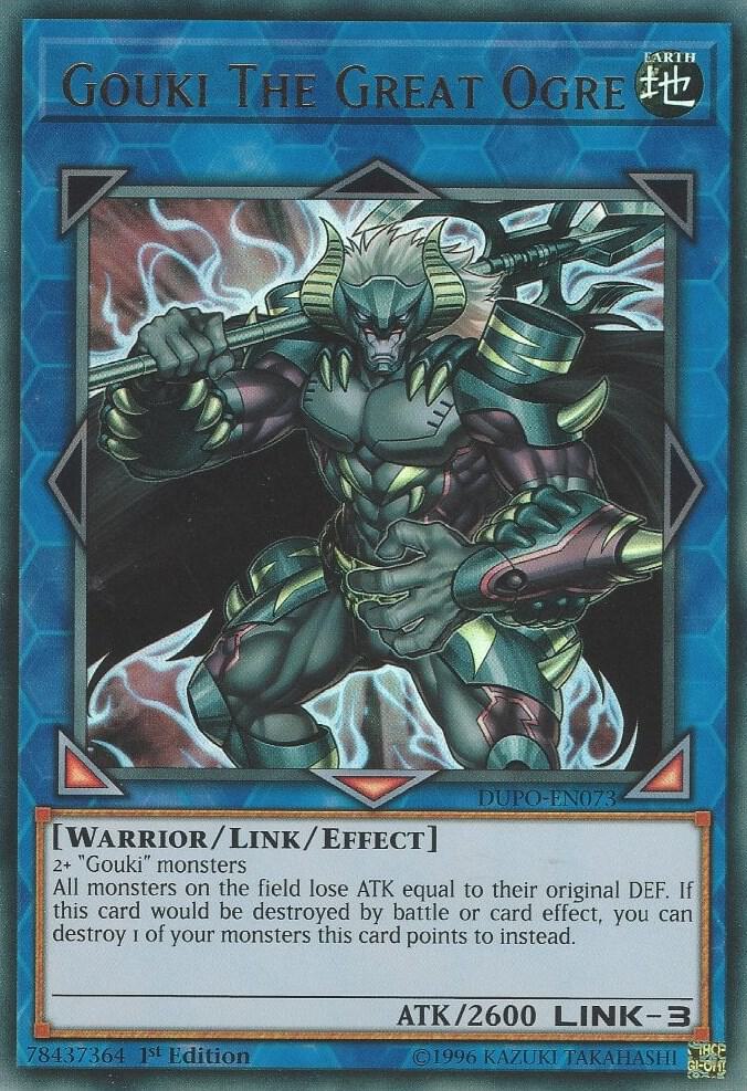 Gouki The Great Ogre DUPO-EN073 card from Duel Power