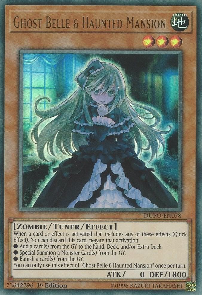 Ghost Belle & Haunted Mansion DUPO-EN078 card from Duel Power