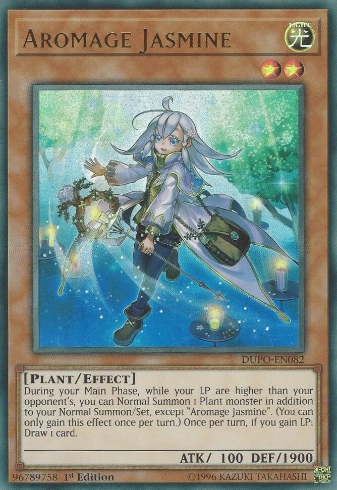 Aromage Jasmine DUPO-EN082 card from Duel Power