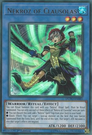 Nekroz of Clausolas DUPO-EN085 card from Duel Power