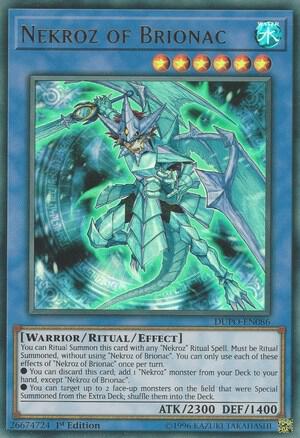 Nekroz of Brionac DUPO-EN086 card from Duel Power