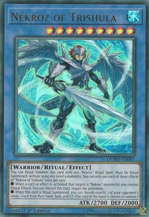 Nekroz of Trishula DUPO-EN087 card from Duel Power