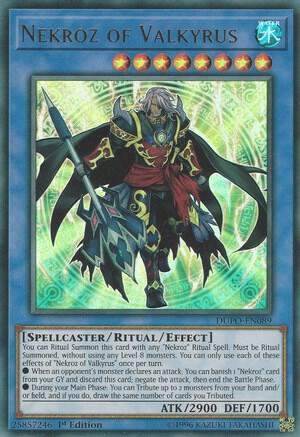 Nekroz of Valkyrus DUPO-EN089 card from Duel Power