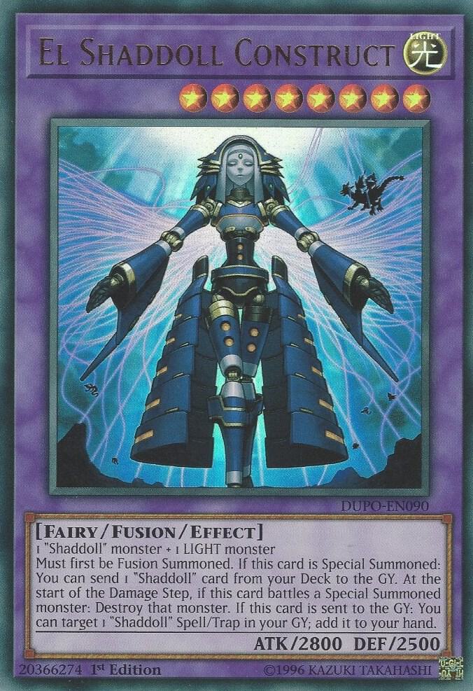 El Shaddoll Construct DUPO-EN090 card from Duel Power